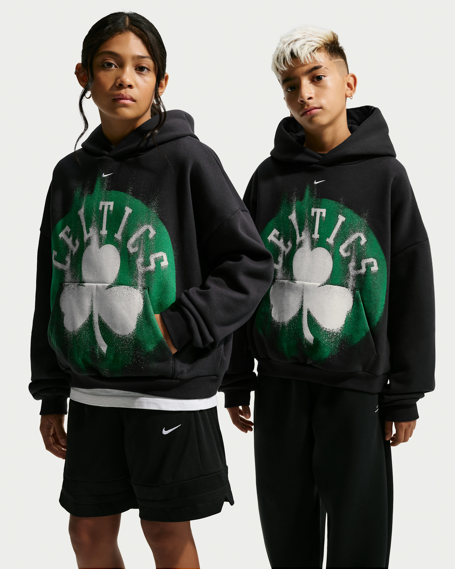 Boston Celtics Big Kids' Nike Basketball Hoodie. Nike.com